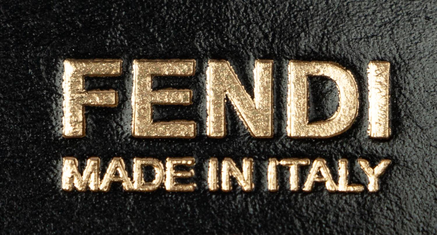 Fendi Leather Flap Bag, 2010s