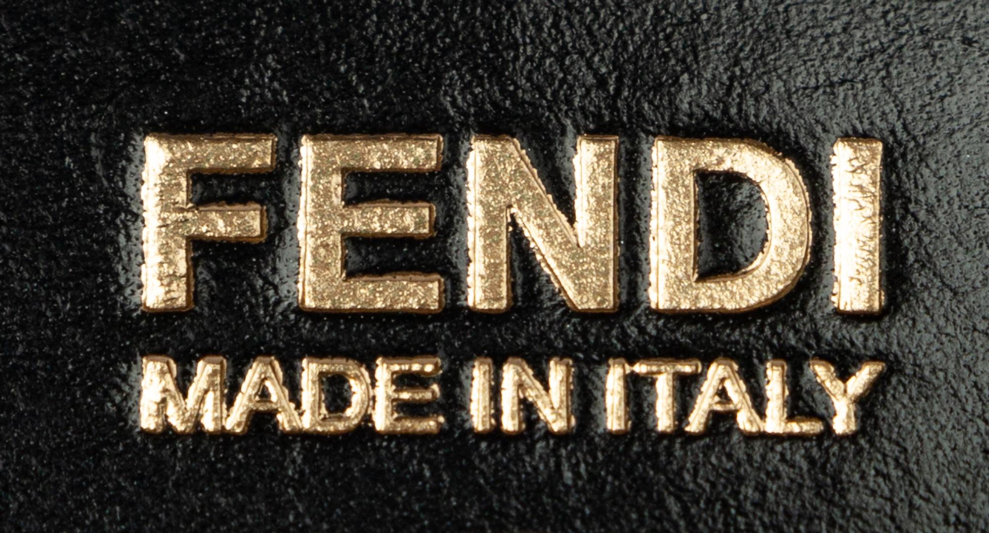 Fendi Leather Flap Bag, 2010s