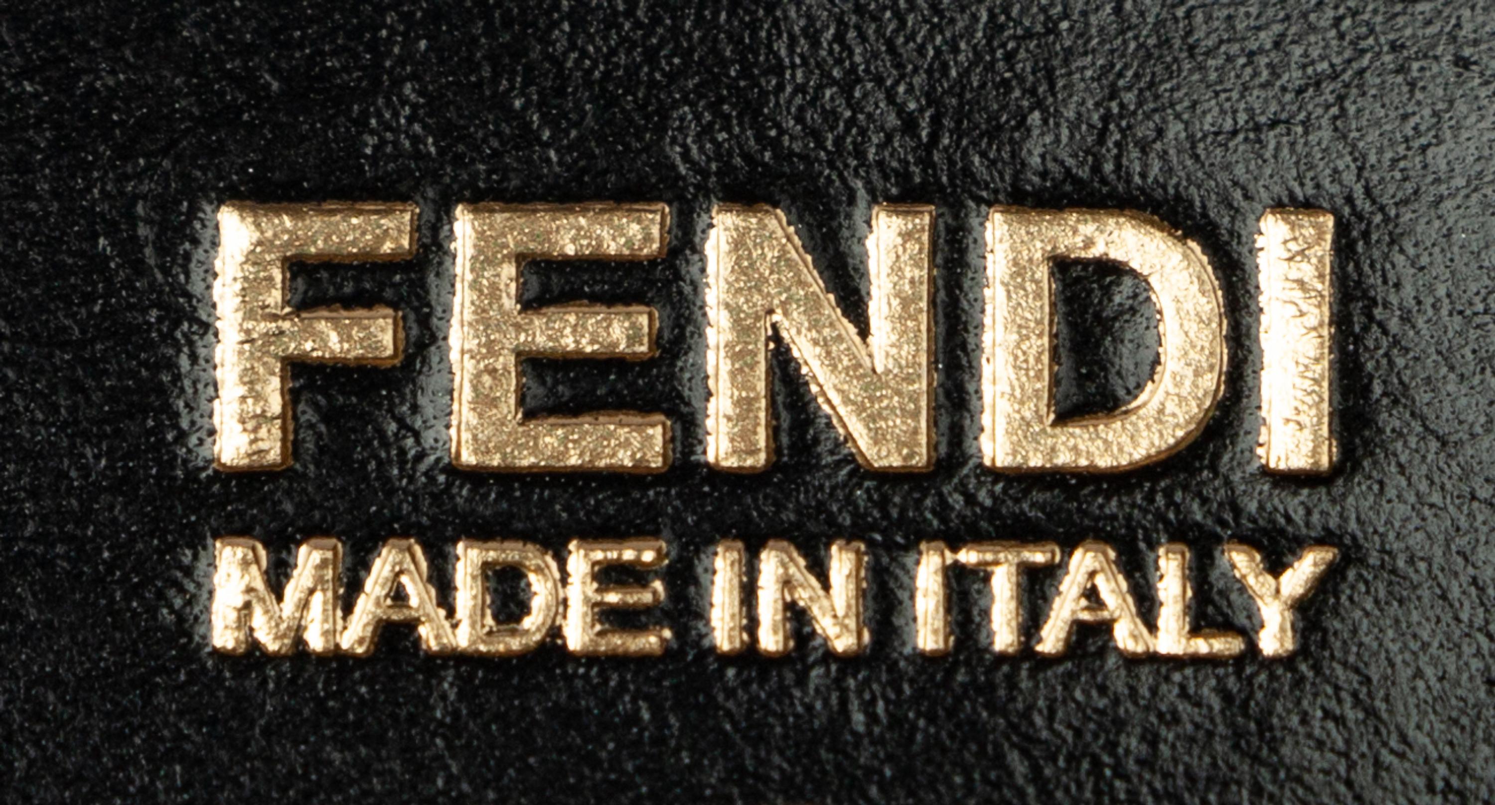 Fendi Leather Flap Bag, 2010s