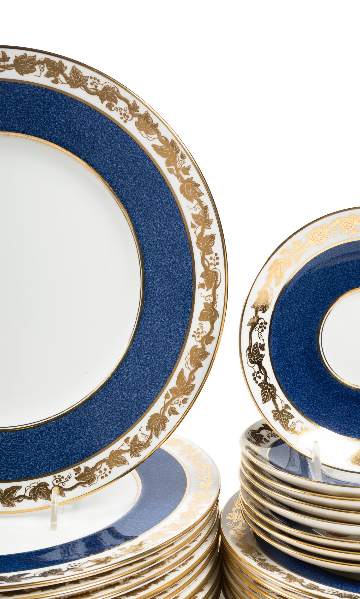 A Wedgwood Porcelain Dinner Service
