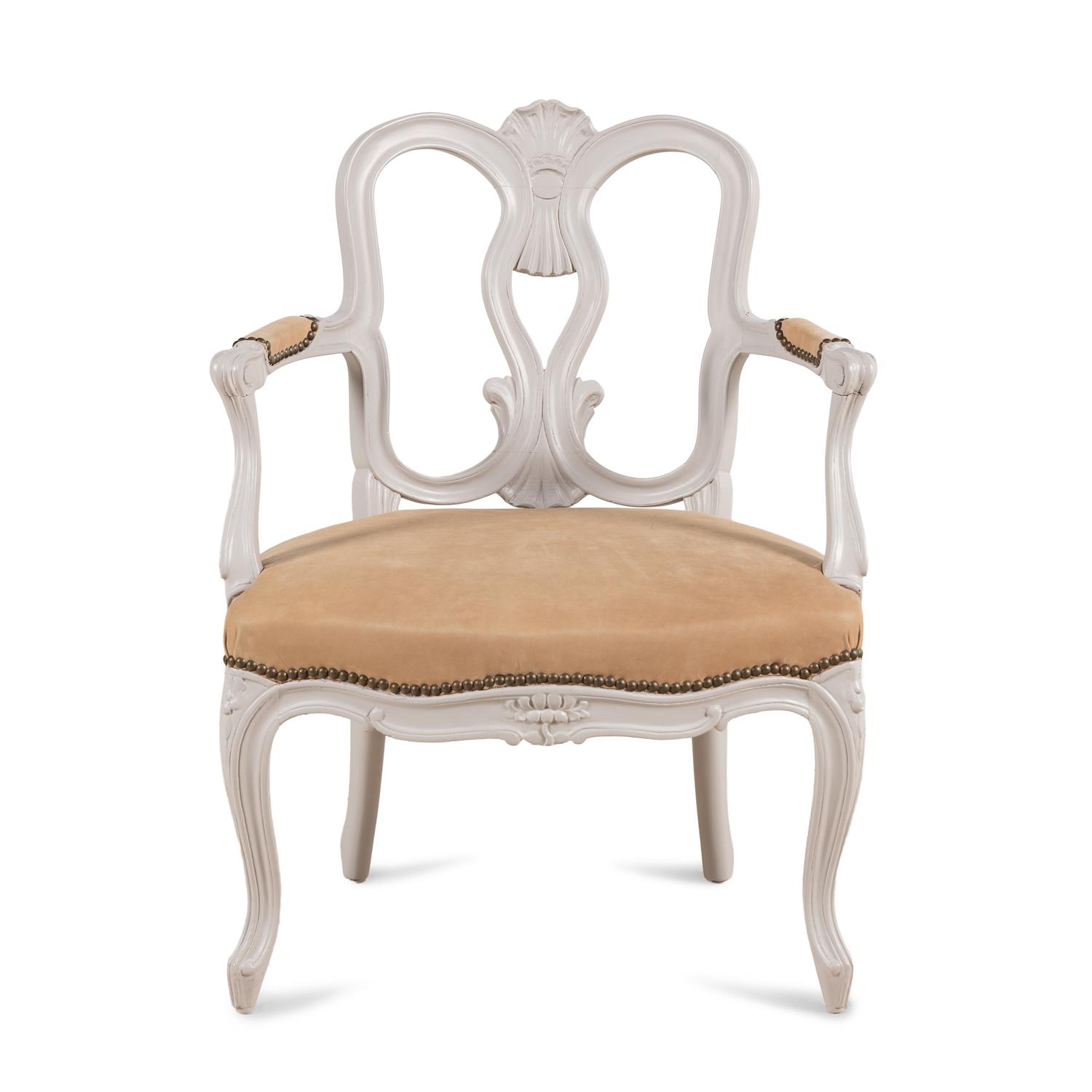 An Italian Style Painted Armchair