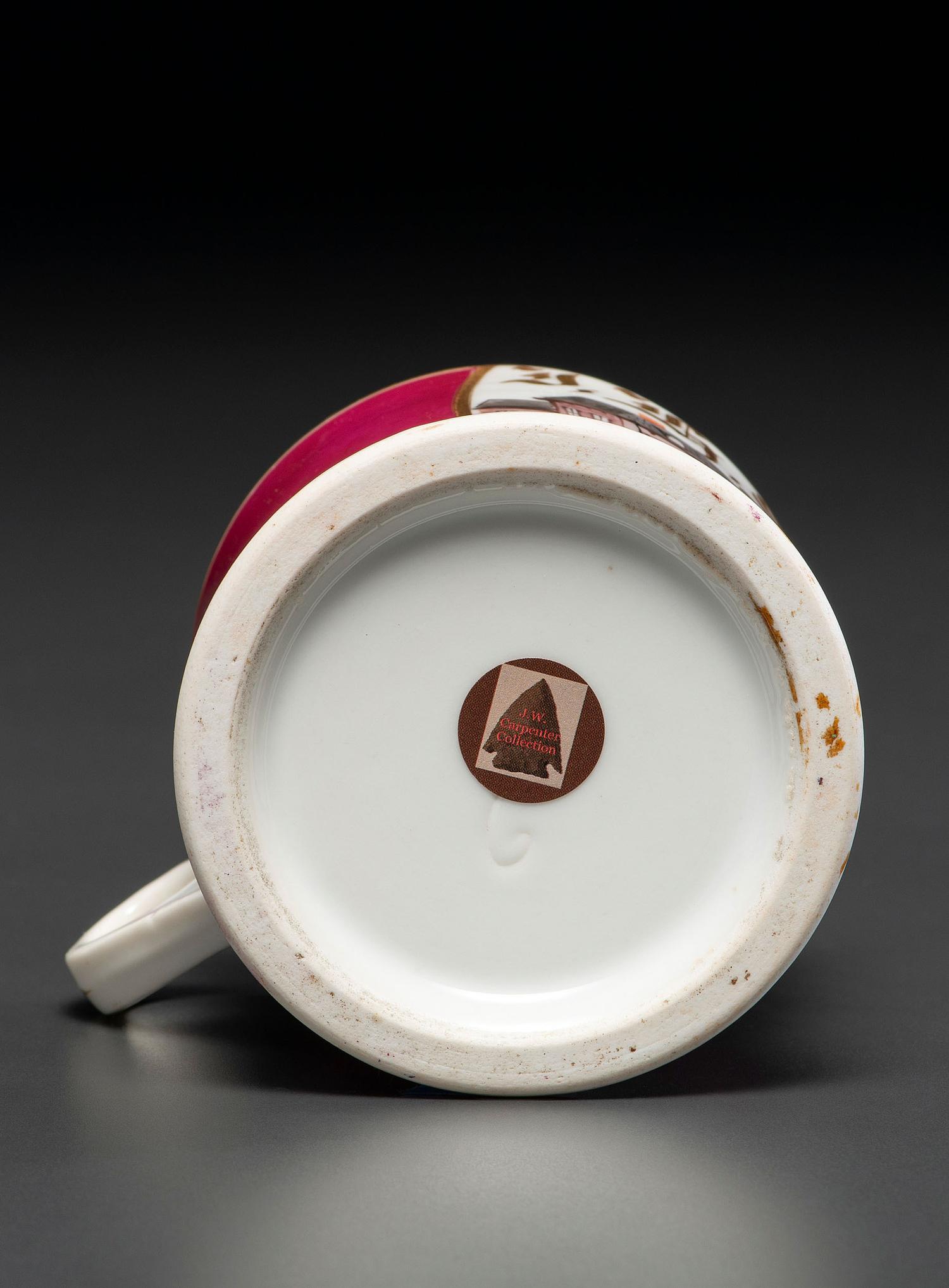 A House Painter's Porcelain Occupational Shaving Mug