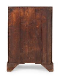 A George III Mahogany Child's Slant-Front Bureau