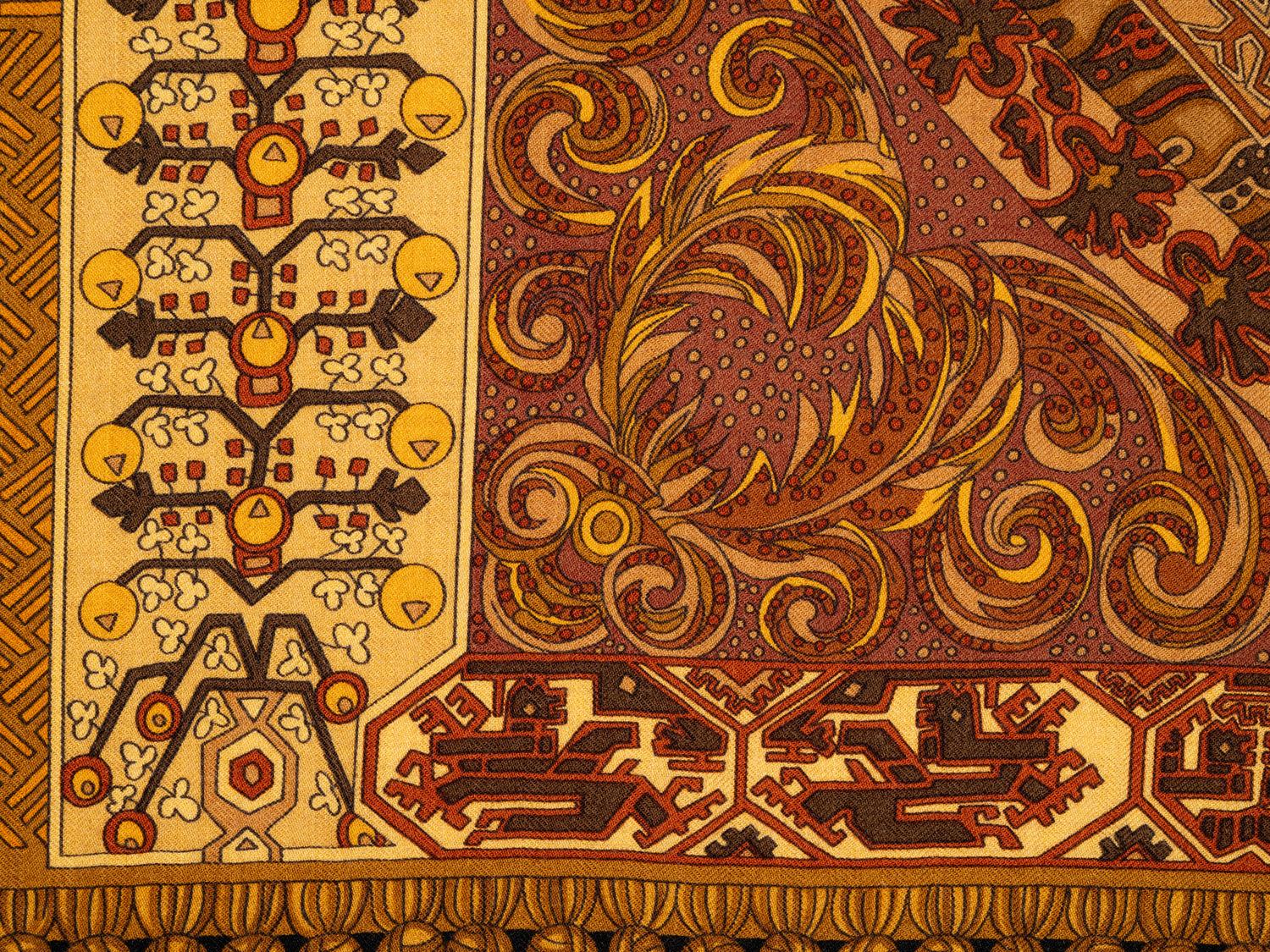 Hermès 140cm Cashmere/Silk Scarf