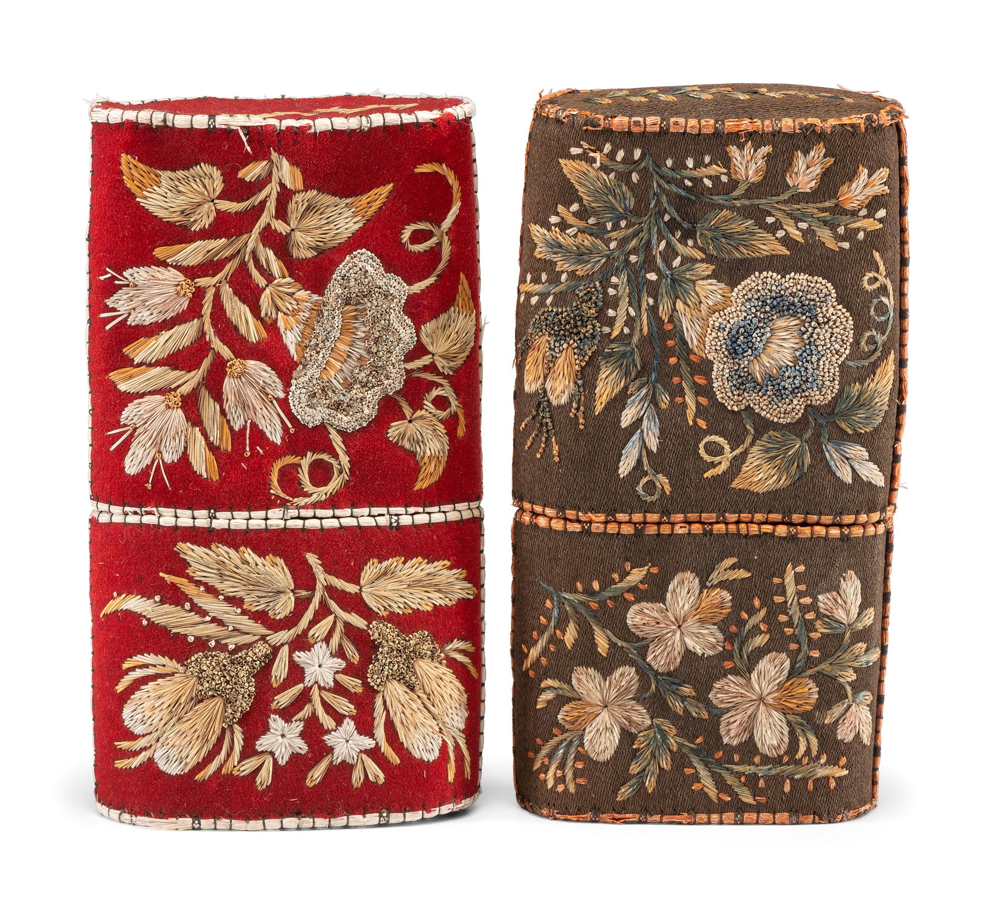 Huron Moose Hair Embroidered Wallets