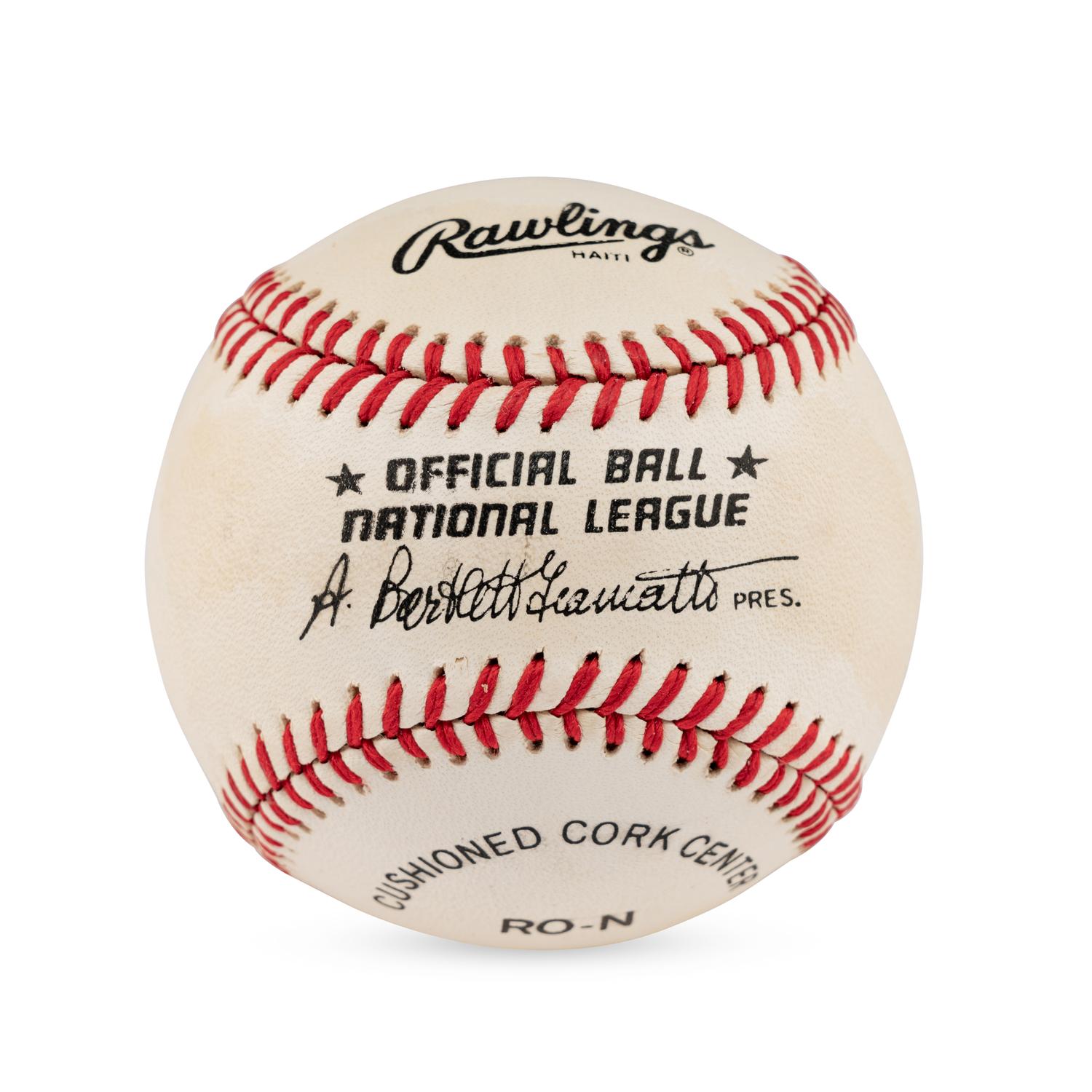 An Edd Roush Single Signed Autograph Baseball (Beckett Authentication Services Letter of Authenticity)