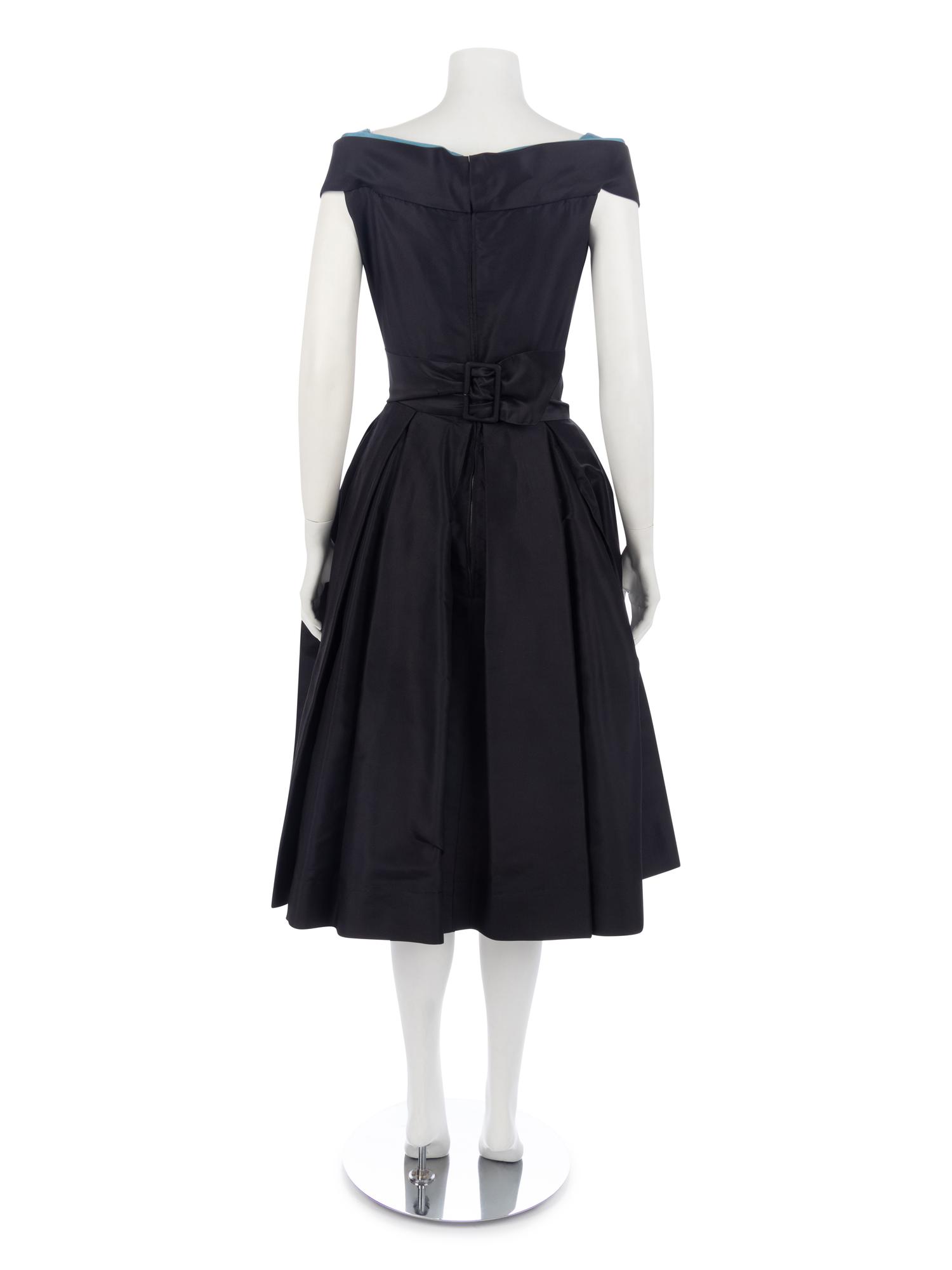 Two Vintage Dresses: Christian Dior & Nettie Rosenstein, 1950-60s