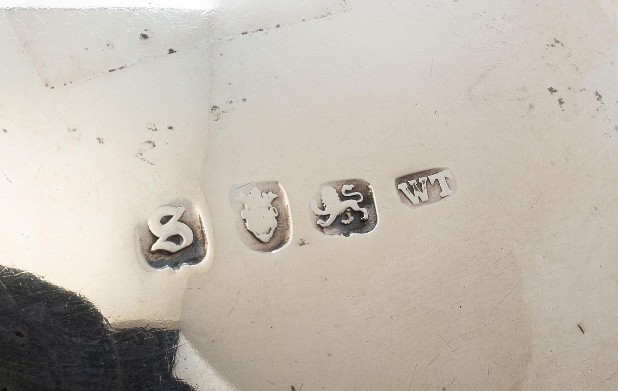An English Silver Sauce Boat