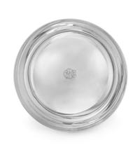 An American Silver Center Bowl, Tiffany & Co., New York, NY, the bowl centered with engraved monogram CDC, raised on a circular foot.