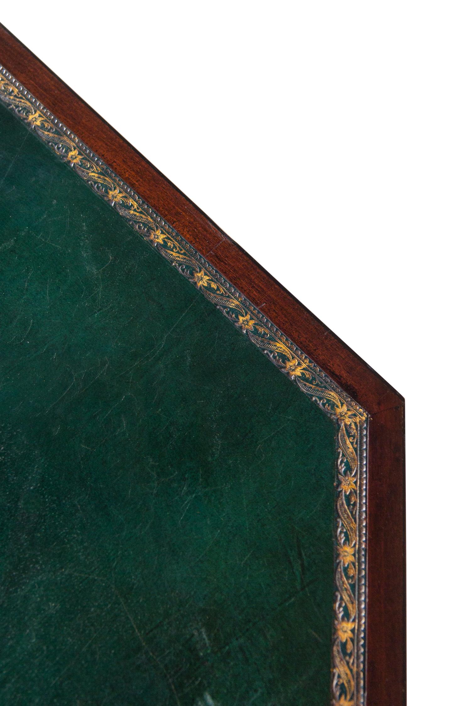 A Regency Style Mahogany Small Writing Table
