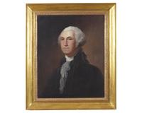 American School 19th Century, After Gilbert Stuart (1755-1828), Portrait of George Washington