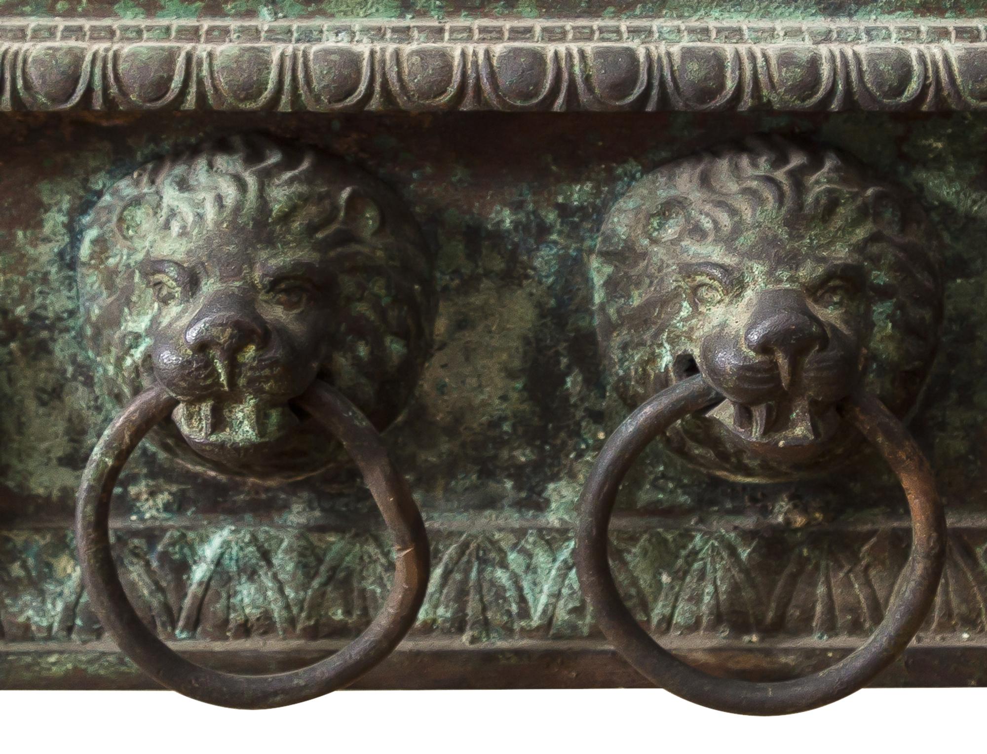 An Italian Bronze Brazier Height 13 x width 30 x depth 24 inches. — CHIURAZZI FOUNDRIES, FIRST QUARTER 20TH CENTURY