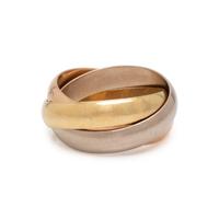CARTIER, TRICOLOR GOLD 'TRINITY' RING