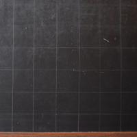 A Wood and Slate Chalkboard 35" W x 1" D x 28.5" H — Germany, Circa 1900