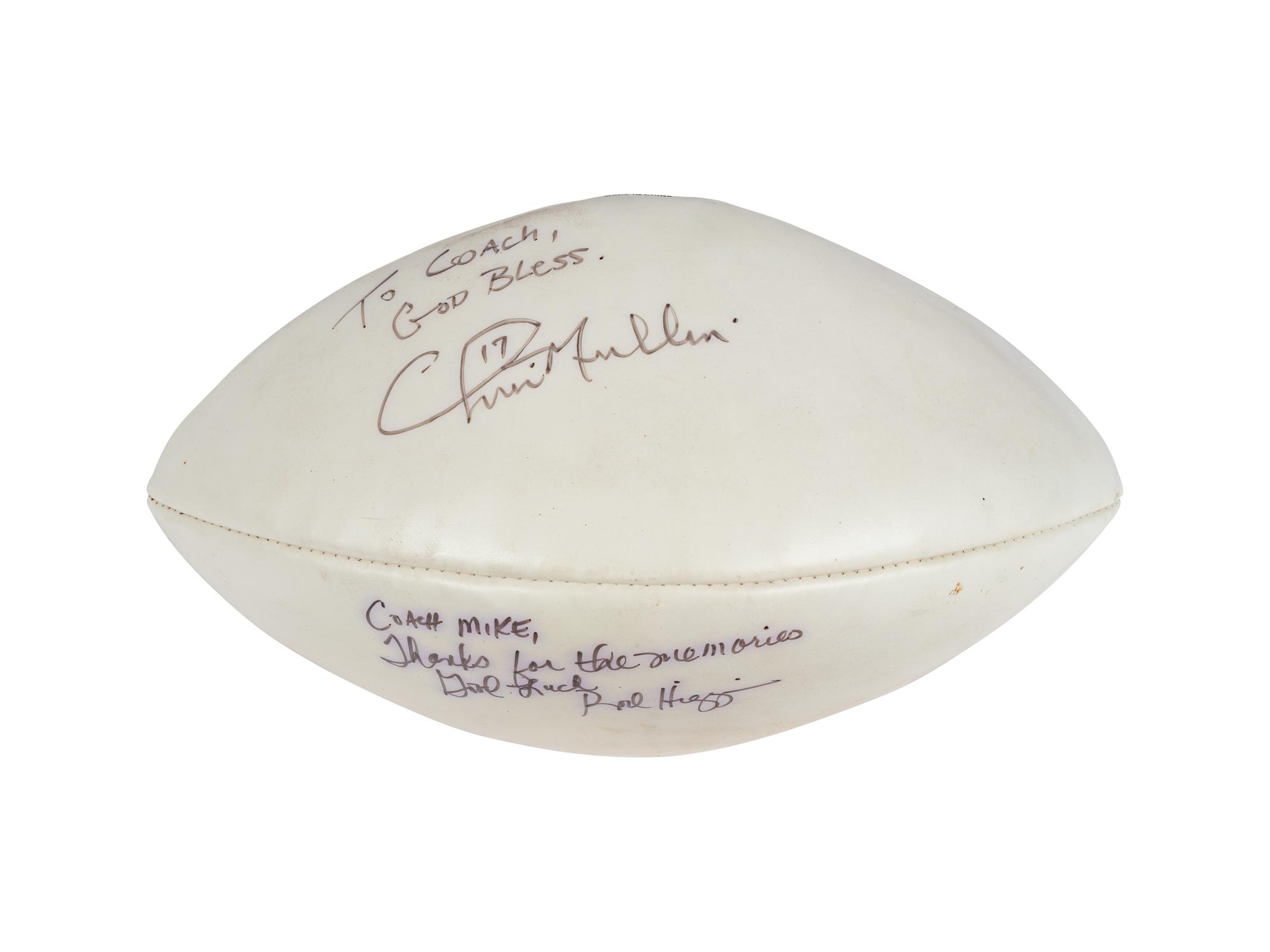 A Large Group of Items Signed by Professional Athletes Formerly Displayed at Mike Ditka’s Restaurant