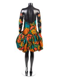 Emanuel Ungaro Haute Couture Dress and Gloves, 1990