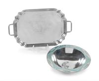 Wilton Armetale Tray and Bowl