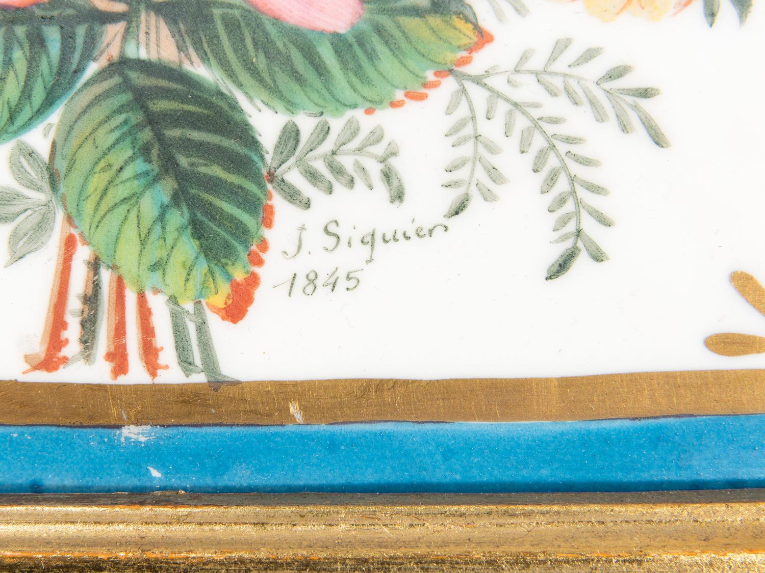 A Pair of Sèvres Style Porcelain Plaques