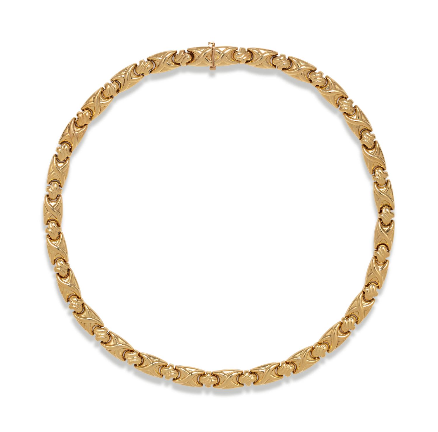 YELLOW GOLD NECKLACE