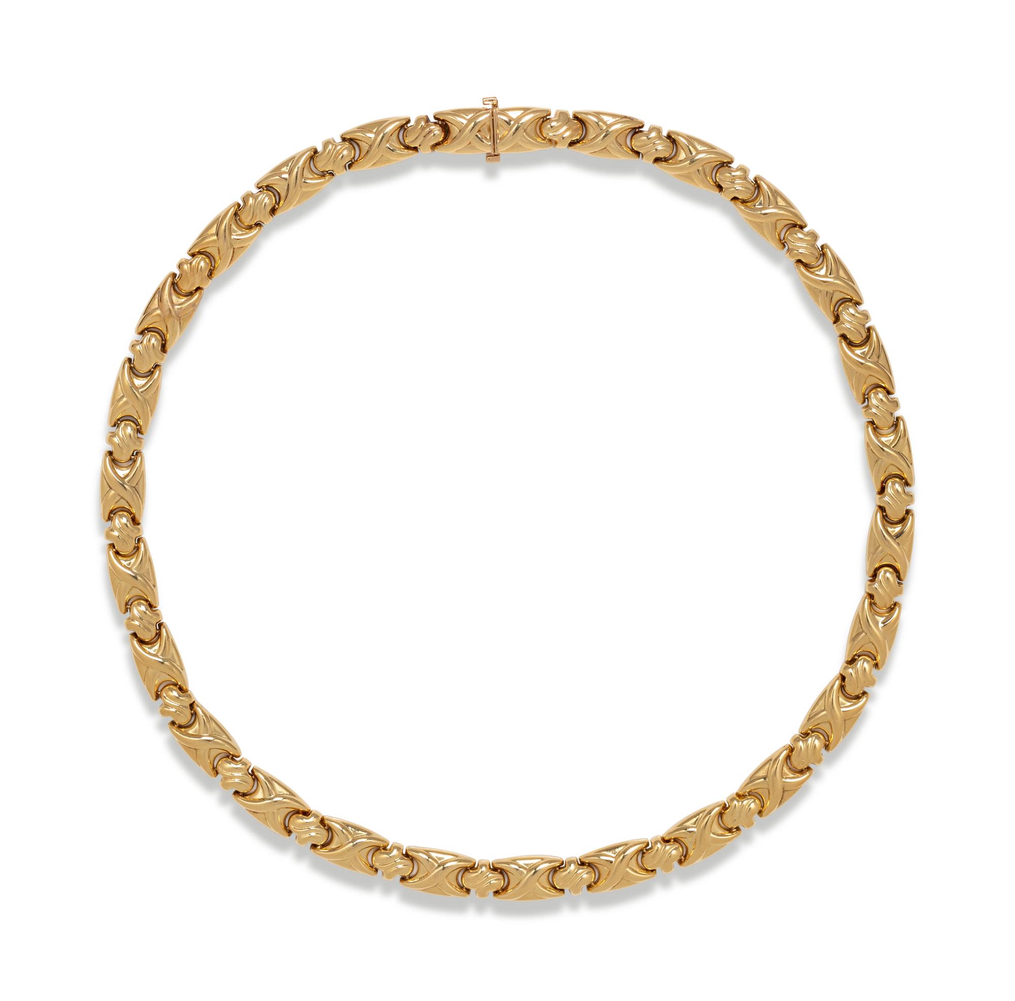 YELLOW GOLD NECKLACE