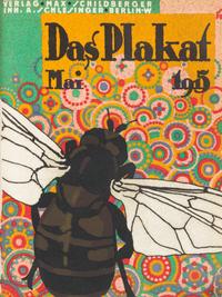 Das Plakat: Mitteilungen des Vereins der Plakatfreunde. Berlin: Verlag Das Plakat (and other imprints), 1912-1921.