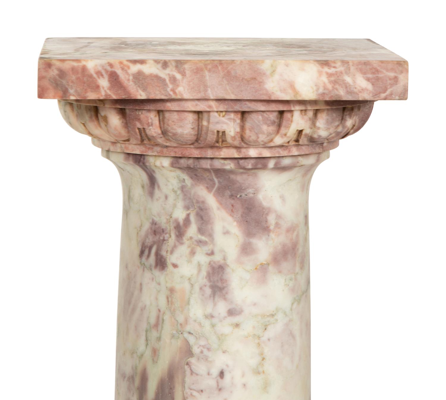 A Continental Variegated Marble Pedestal