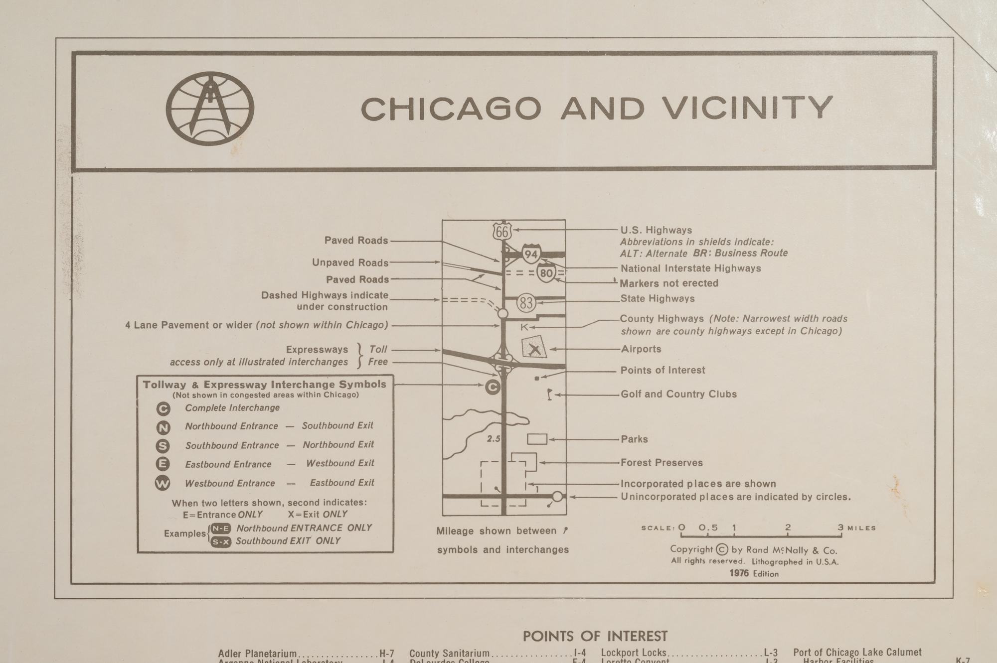 A group of five American state and city maps, comprising: