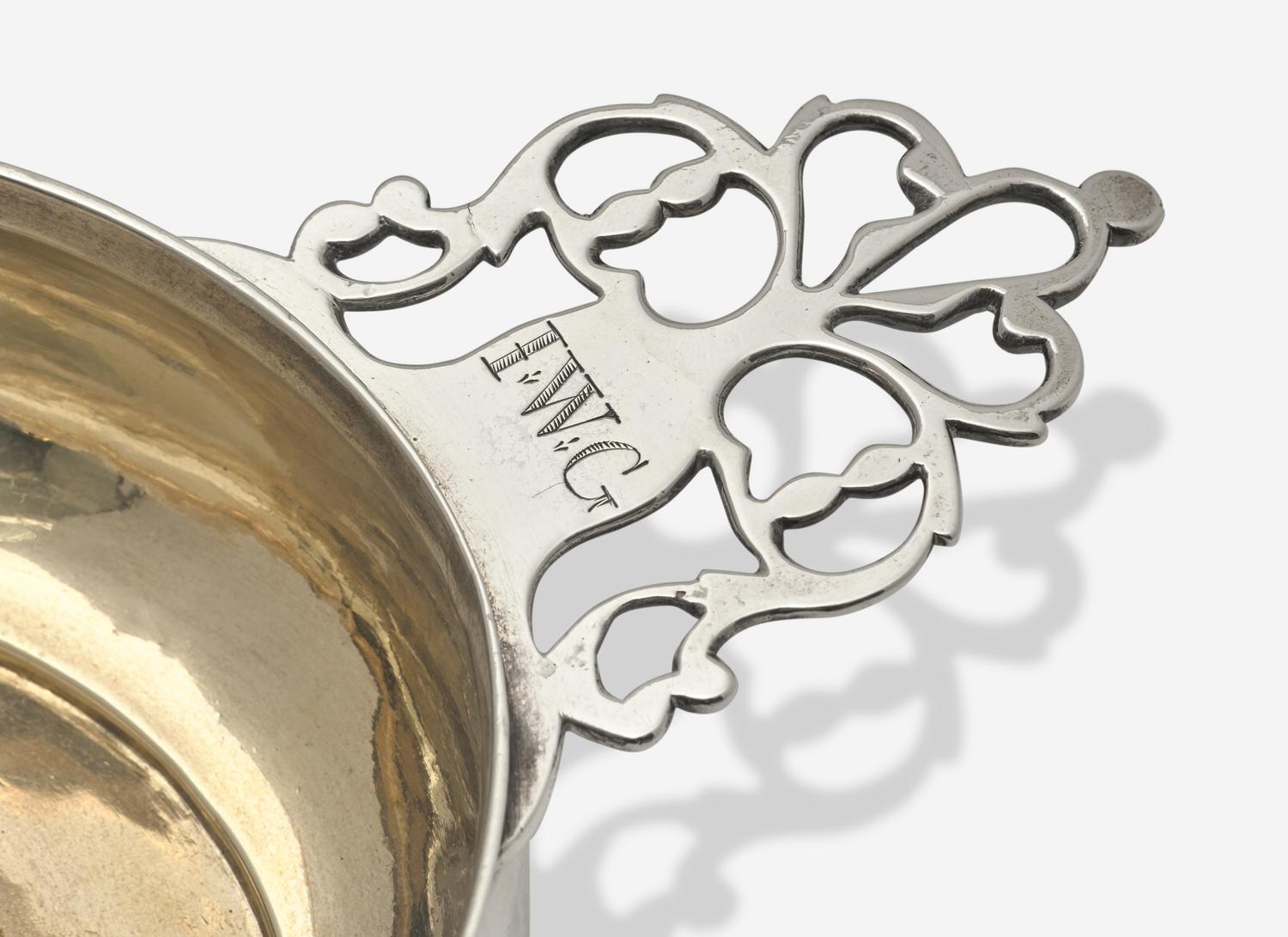 An American Silver Porringer