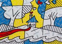 Romero Britto, (Brazilian, b. 1963), Way Home, 1997