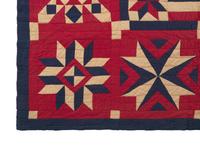 A Pieced Cotton Sampler Quilt