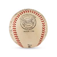 A 1936 Baltimore Orioles Team Signed Autograph Baseball (JSA Letter of Authenticity)