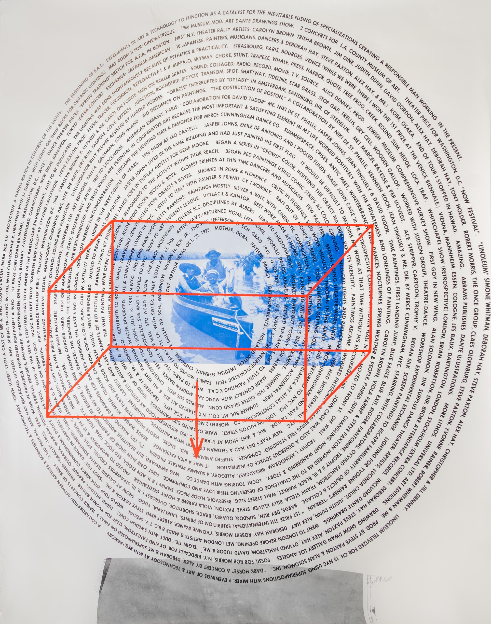 Robert Rauschenberg, (American, 1925–2008), Autobiography (Broadside), 1968 (set of three)
