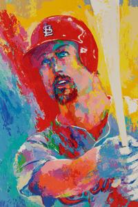 A 1999 Mark McGwire LeRoy Neiman Serigraph,