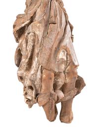 A Continental Carved Angel Figure