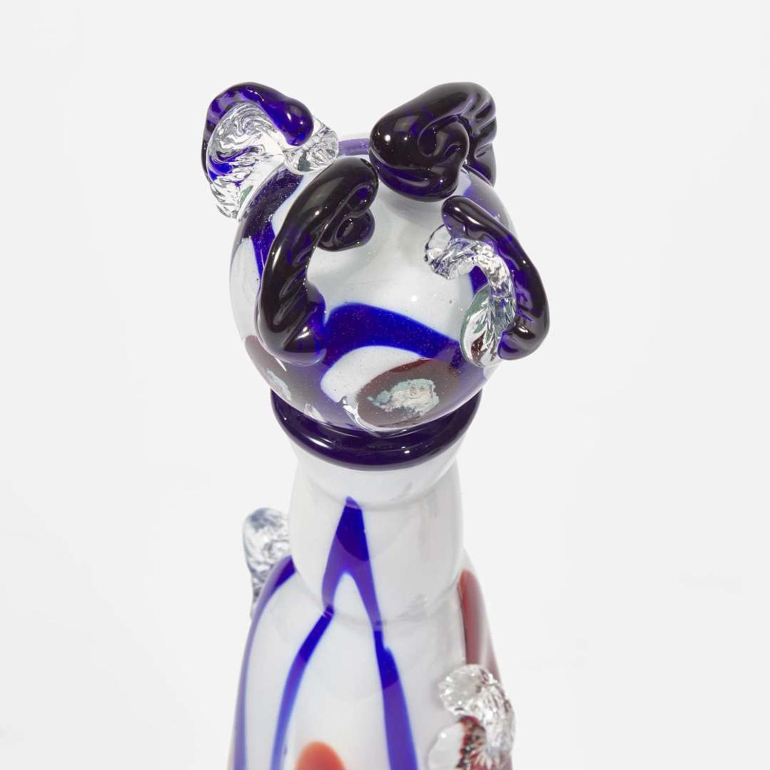 Thomas Kekic (American, 1943-1986) Glass Decanter with Four Tumblers, USA, 1972