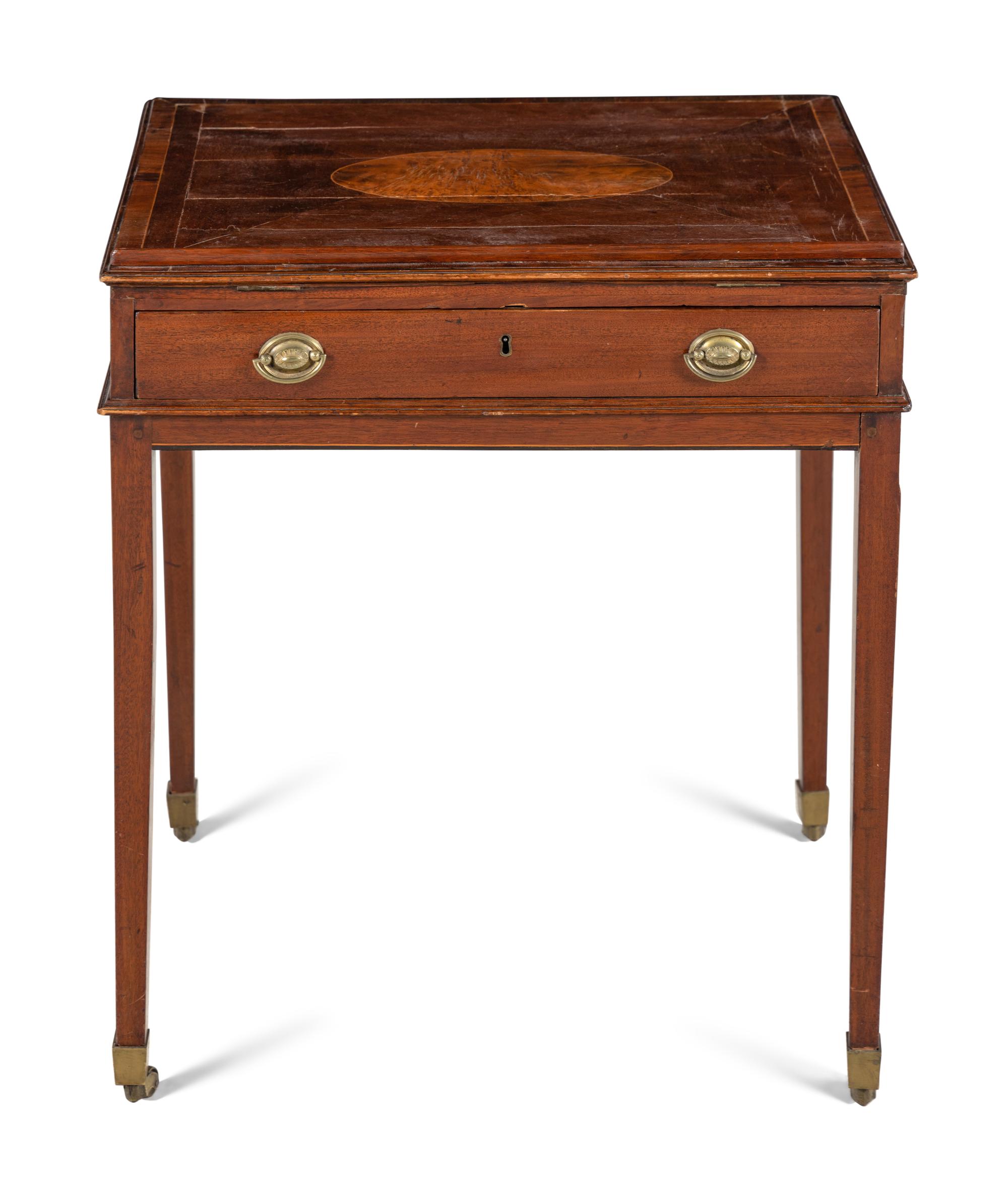 A George III Style Mahogany Drafting Table