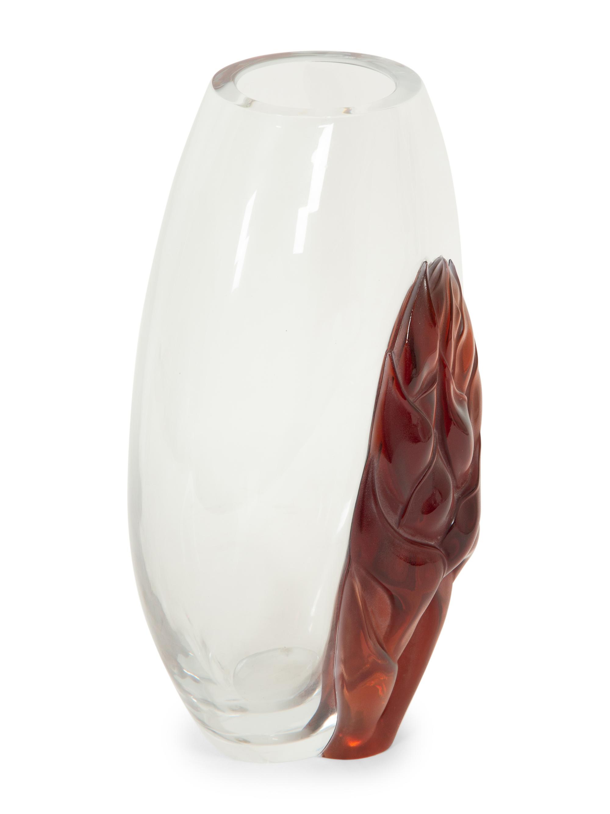 A Lalique Martinique Vase
