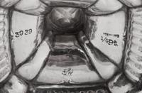An American Three Piece Silver Tea Service