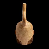A Moche Stirrup Vessel in the Form of a Warrior