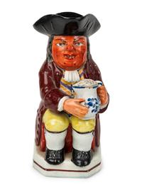 A Walton Pottery Toby Jug and Another Toby Jug