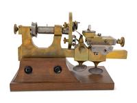 A Brass and Steel Watch Maker's Lathe — Late 19th/Early 20th Century