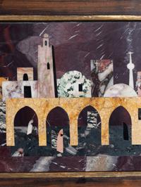 Untitled (City Scene with Four Arches)