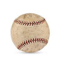 A 1928 St. Louis Cardinals Team Signed Autograph Baseball Featuring Jesse Haines, Chick Hafey, Frank Frisch, Rabbit Maranville and Grover Cleveland Alexander (PSA Letter of Authenticity),
