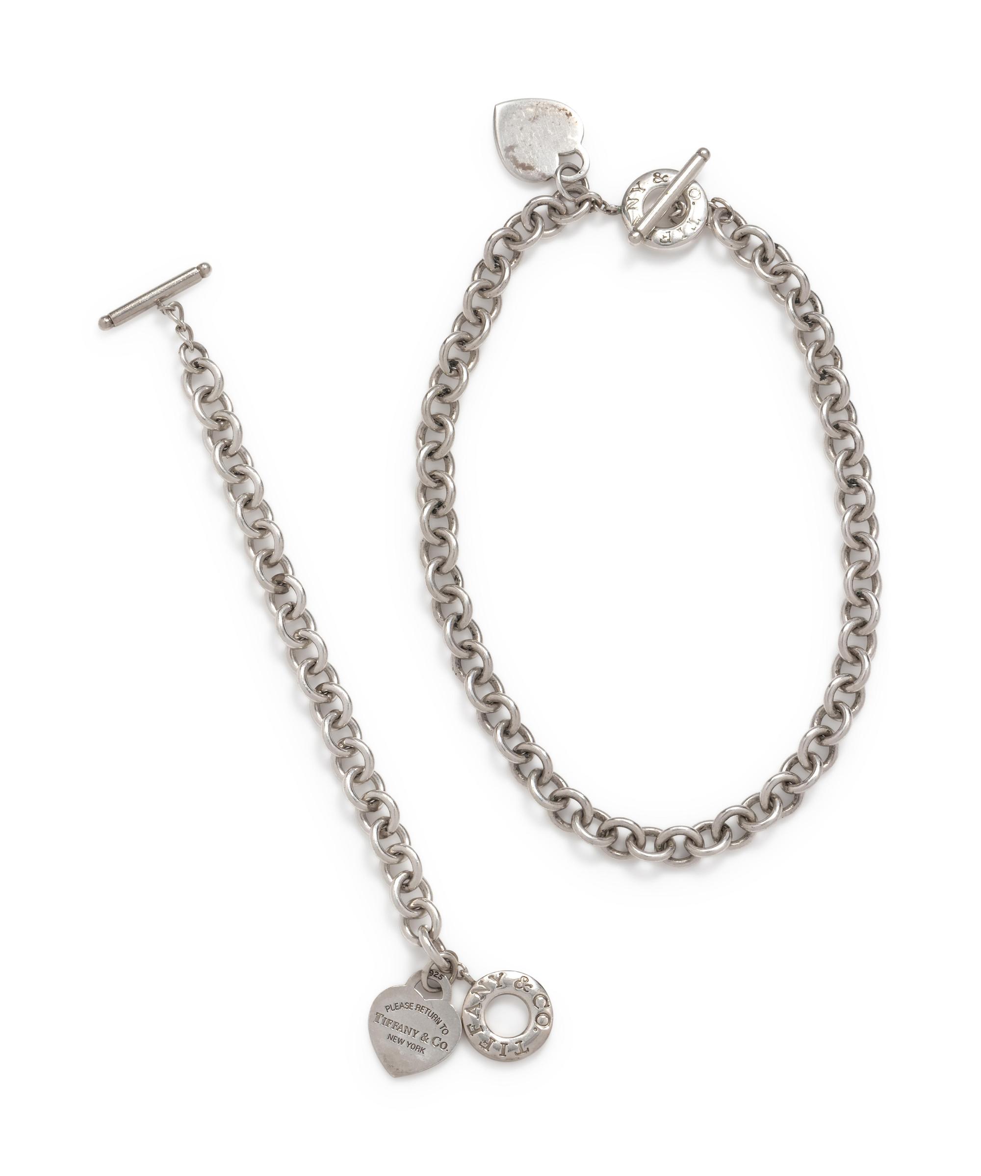 TIFFANY & CO., STERLING SILVER SET