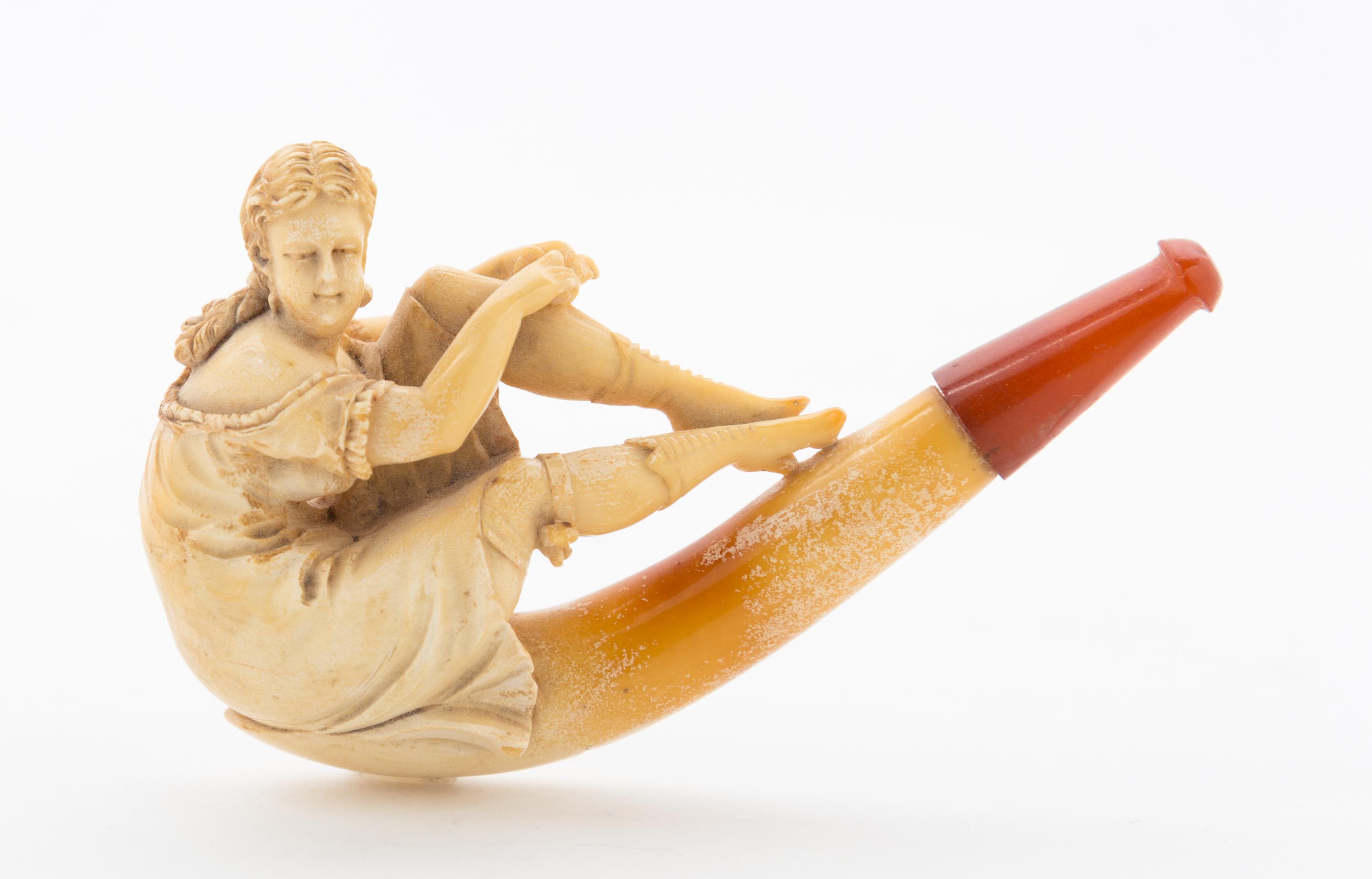 A Meerschaum Pipe Length 4 inches. — 19TH/20TH CENTURY