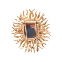 YELLOW GOLD AND OPAL SET