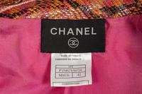 Chanel Pink Python Jacket & Python Camellia Pin, 2000