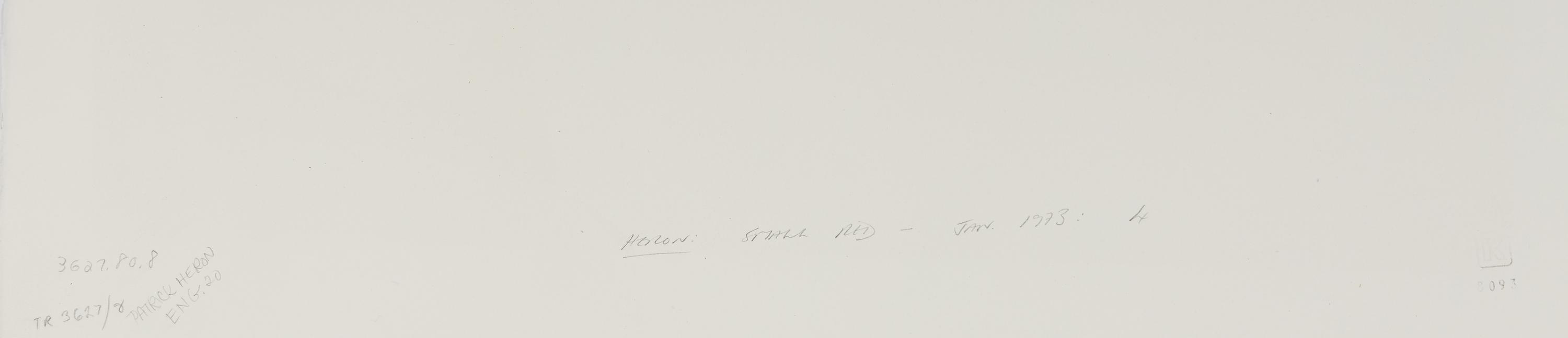 Small Red 1 and Small Red 4 (a pair of prints), 1973