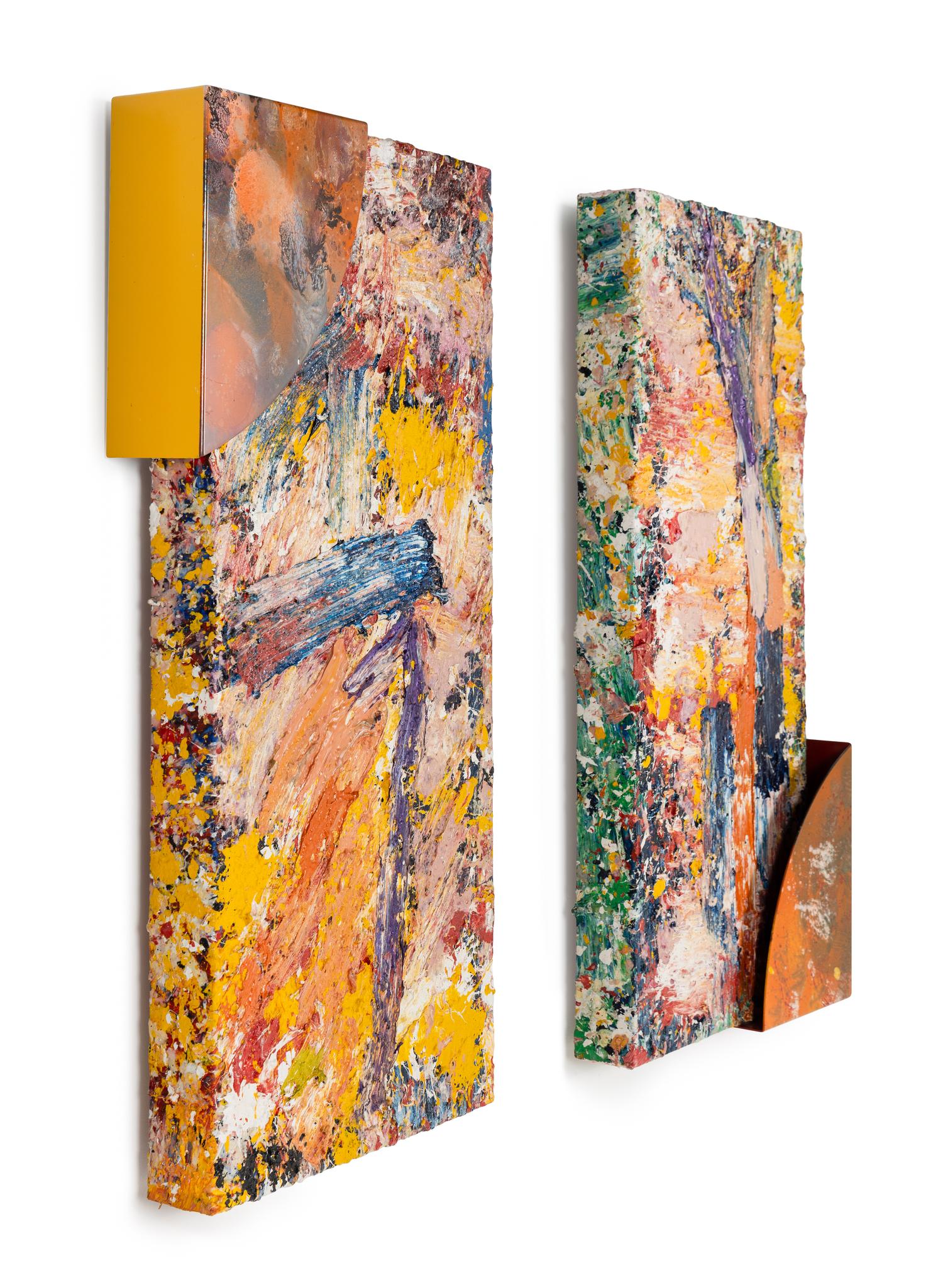 The Marks (diptych) , late 1970s