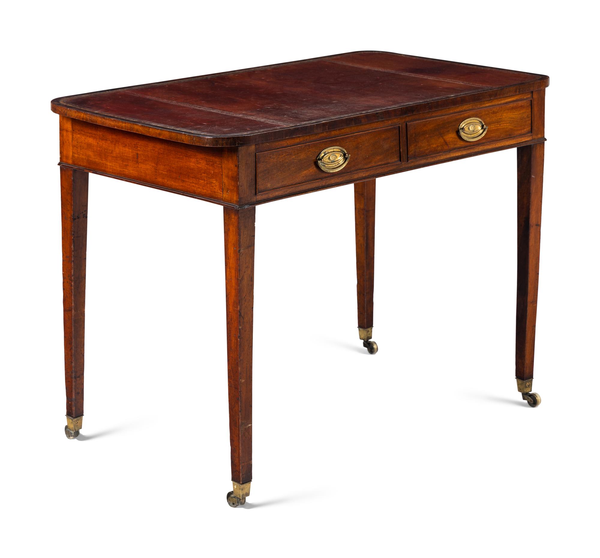 A George III Mahogany Writing Table